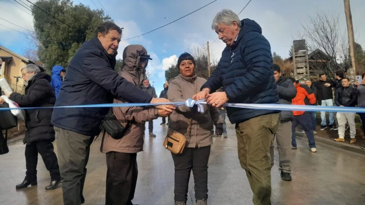 Se inauguró la primera etapa de pavimentación de calle Campichuelo con miras a mejorar la conectividad sur