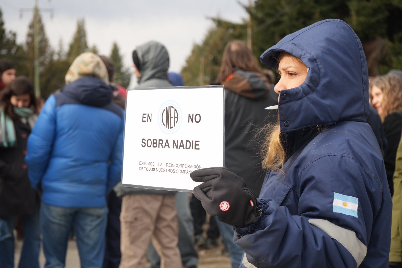 Se intensifica la protesta por despidos en la CNEA con denuncia de vaciamiento y dotación mínima