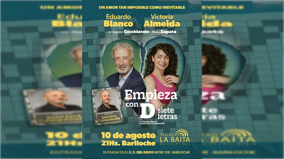 Se reprogramó para el lunes la obra "Empieza con D siete letras" de Campanella en La Baita