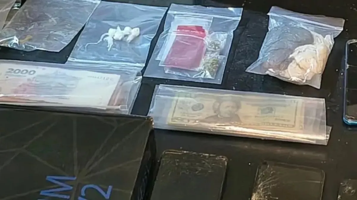 Secuestraron cocaína, marihuana y 13 celulares en un allanamiento en Las Quintas