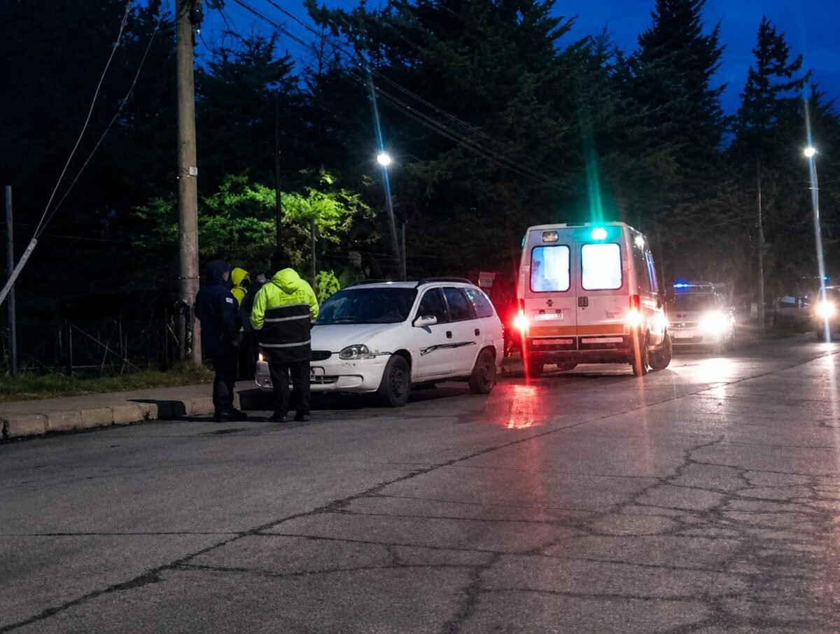 Un estudiante fue atropellado en Ñireco y resultó con lesiones leves