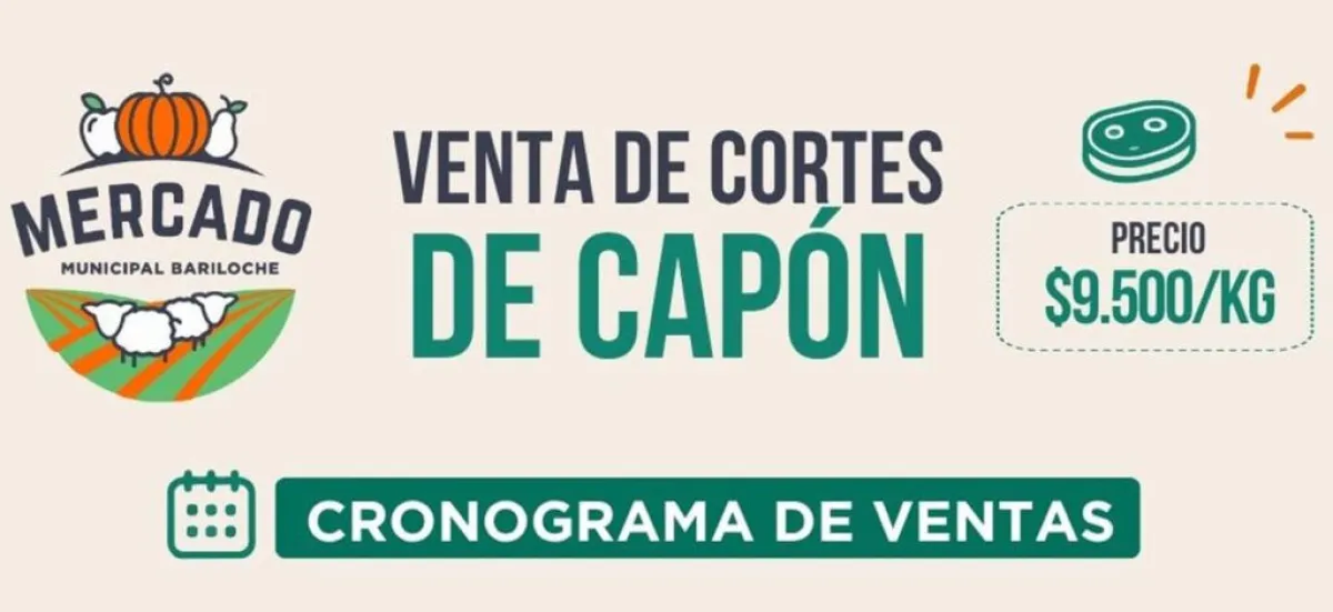 Vuelve la venta de carne ovina de la Región Sur con cortes frescos y precios accesibles