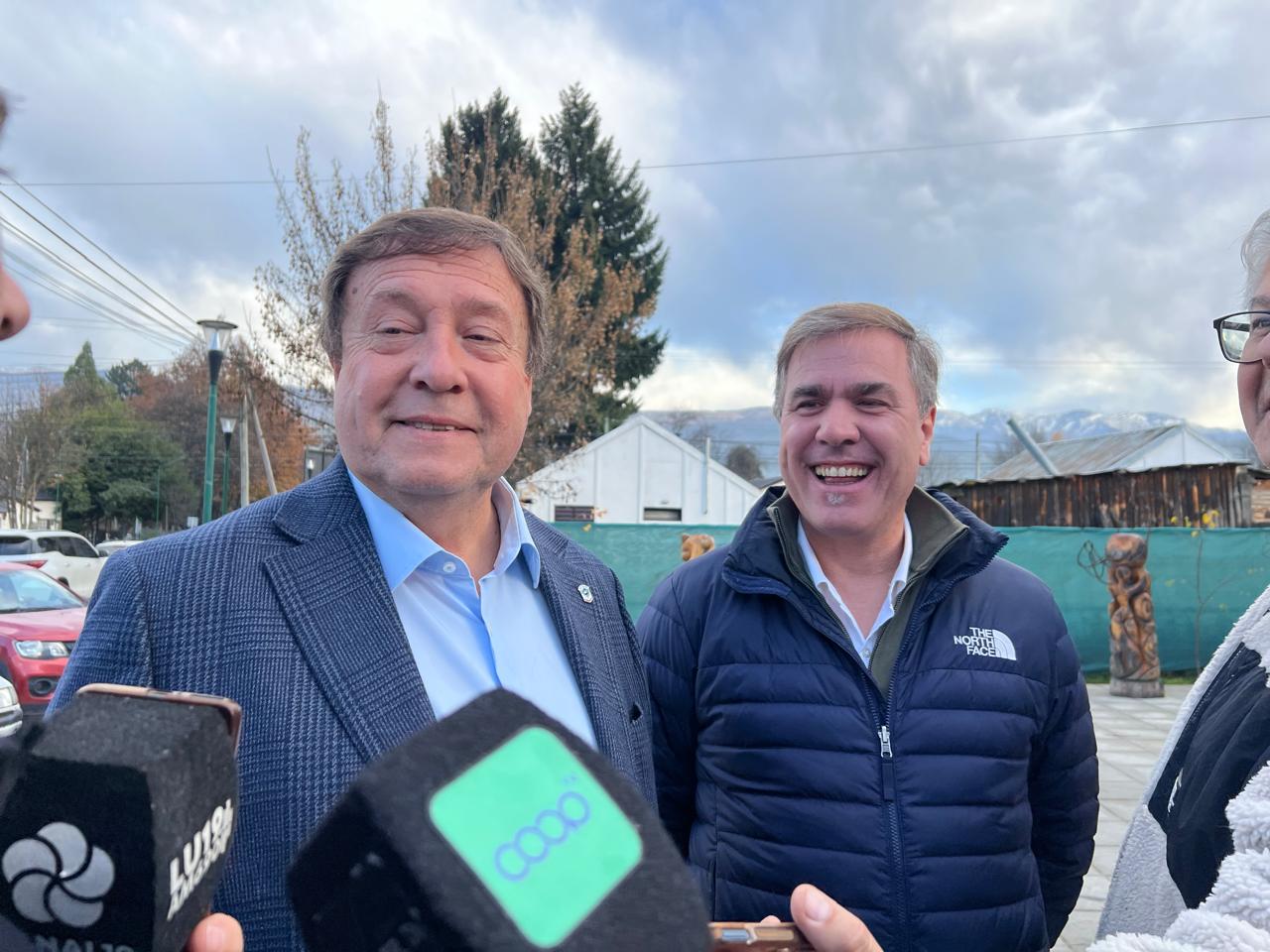 Weretilneck elogió a Pogliano en El Bolsón y abrió la puerta a su proyección provincial